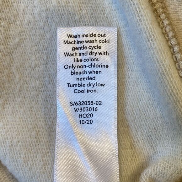 Athleta Balance Pullover Sweatshirt Size Medium Tan Camouflage SOFT Tencel Modal - Picture 8 of 8